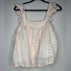 Cream color crop top